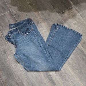 Classic Blue Flare Jeans AE